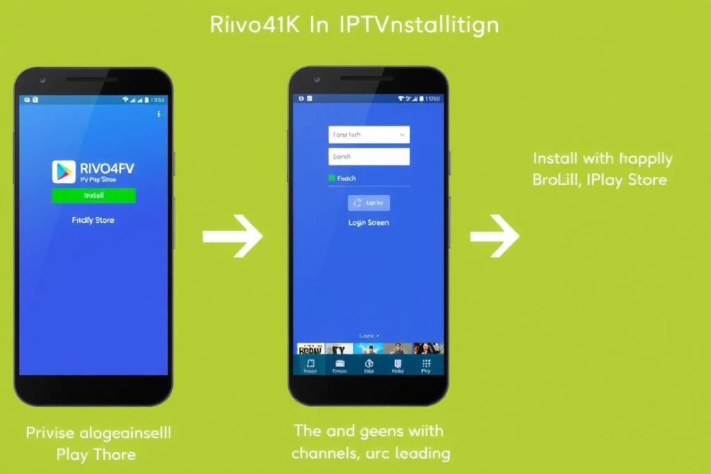 Setting up Rivo4K IPTV on Android device