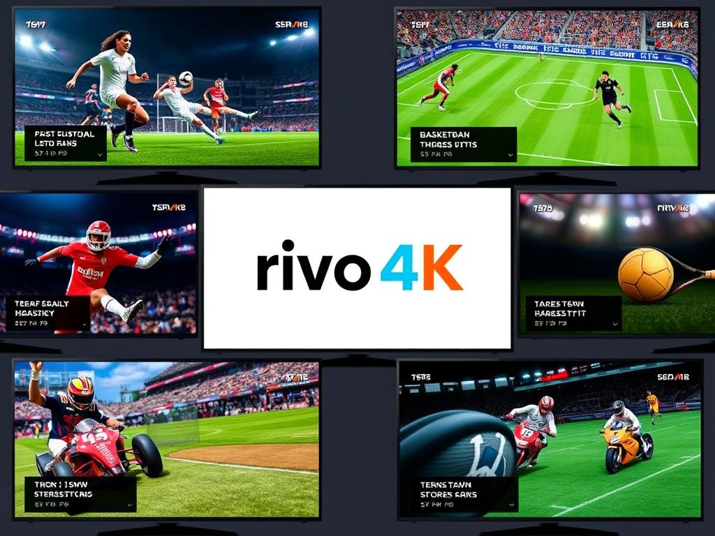 Sports content available on Rivo4K IPTV